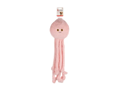 PELUCHE PAULO POULPE ROSE 15CM PELUCHE PAULO POULPE ROSE 15CM