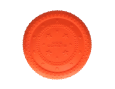 DOG COMETS FRISBEE UFO ORANGE