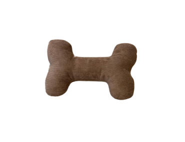 JOUET OS MOUSTACHES VELOURS COT. BRUN