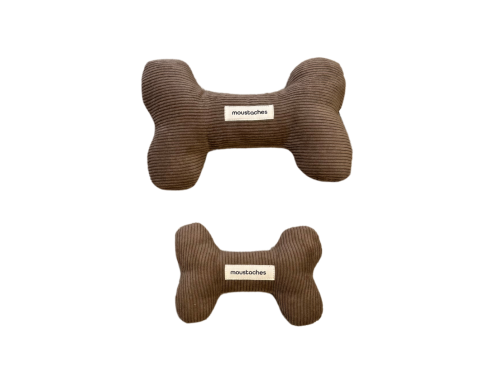 JOUET OS MOUSTACHES VELOURS COT. BRUN JOUET OS MOUSTACHES VELOURS COT. BRUN