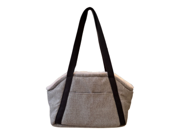 SAC TRANSPORT MOUSTACHES CHEVRON ROSE PM