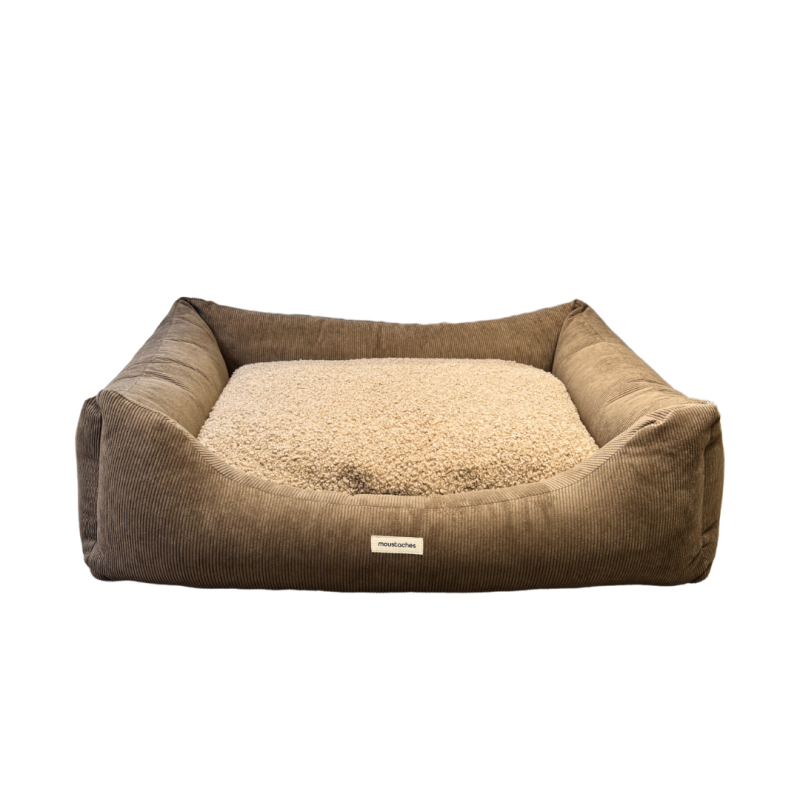 SOFA MOUSTACHES VELOURS COT. BRUN SOFA MOUSTACHES VELOURS COT. BRUN