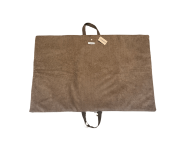 TRAVEL MATE MOUSTACHES VELOURS COT. BRUN