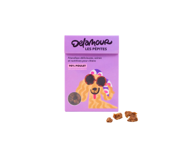 friandise de poche pour chien delamour poulet
