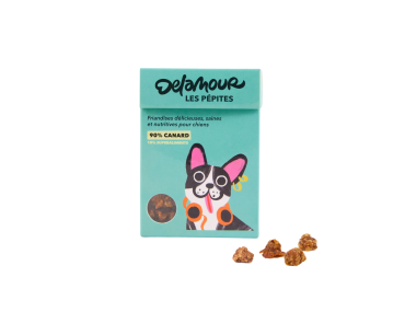 friandise de poche pour chien canard delamour
