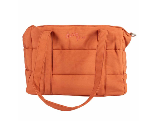 SAC TRAIL 2EN1 ORANGE 42X28X20CM