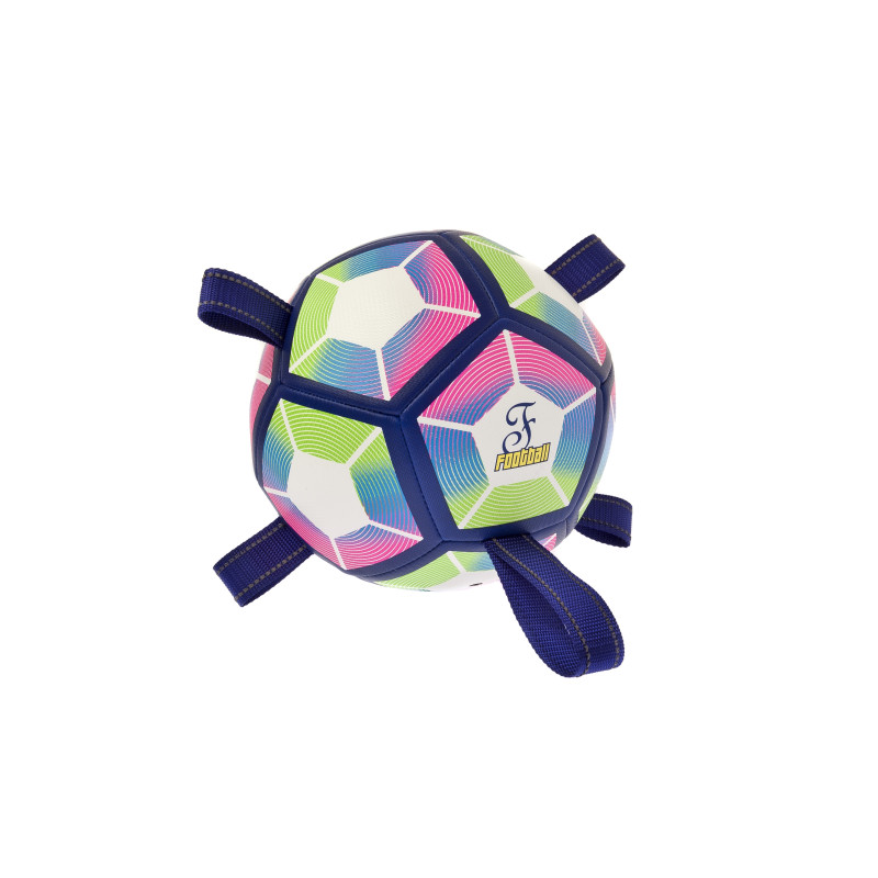 BALLON FOOTBALL AVEC POIGNEES S 8CM BALLON FOOTBALL AVEC POIGNEES S 8CM