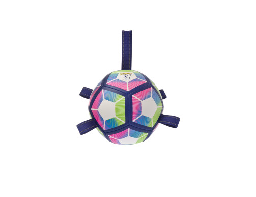 BALLON FOOTBALL AVEC POIGNEES S 8CM BALLON FOOTBALL AVEC POIGNEES S 8CM