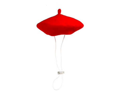 BERET ROUGE POUR CHIEN ET CHAT BERET ROUGE POUR CHIEN ET CHAT