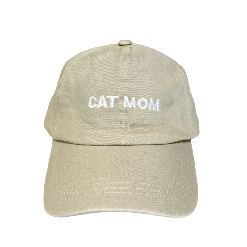 CASQUETTE CAT MOM BEIGE CASQUETTE CAT MOM BEIGE