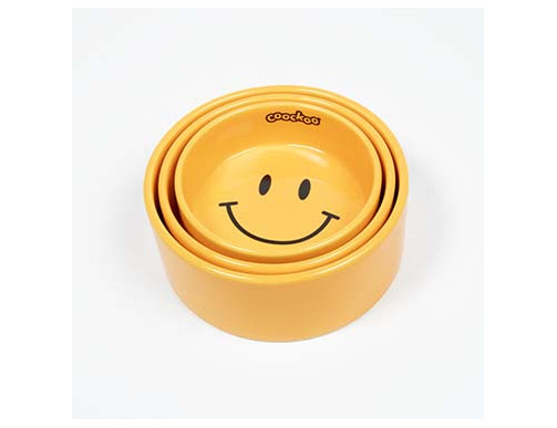 GAMELLE SMILEY JAUNE S 430ML GAMELLE SMILEY JAUNE S 430ML