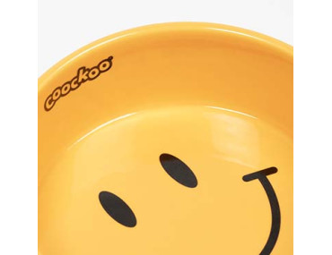 GAMELLE SMILEY JAUNE M 750ML