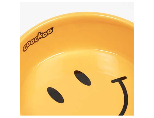 GAMELLE SMILEY JAUNE M 750ML