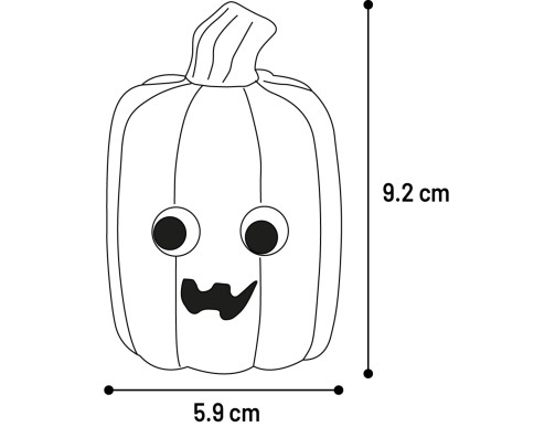 JOUET FIXI ORANGE HALLOWEEN