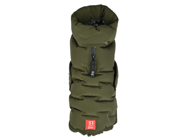 doudoune pour chien kaki col north face