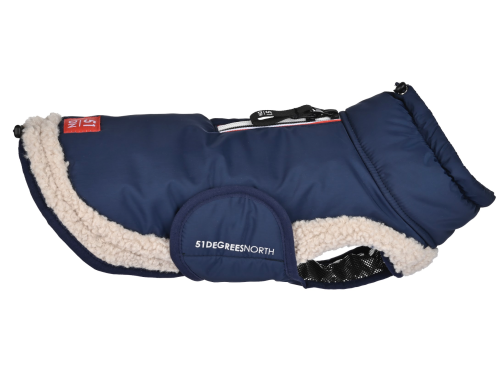 MANTEAU 51 K-WOOF HYBRID NAVY