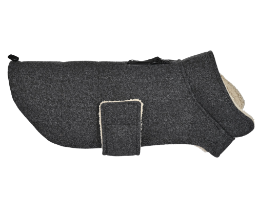 MANTEAU 51 WOOL COAT GRIS FONCE
