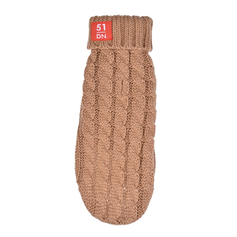 PULL CABLE SWEATER 51 CAPPUCCINO