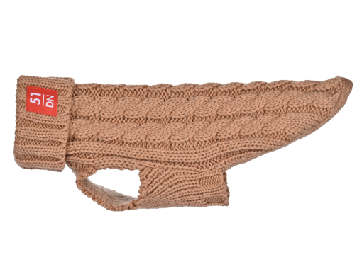 PULL CABLE SWEATER 51 CAPPUCCINO