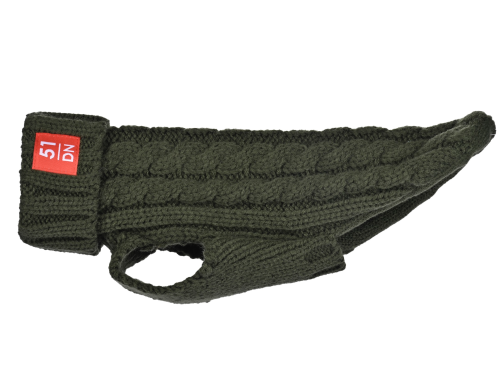 Pull CABLE SWEATER 51 DARK GREEN