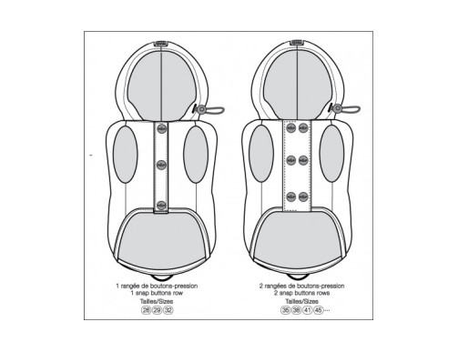 IMPER TRIBORD JAUNE POUR TECKEL