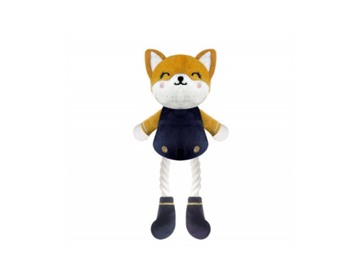 jouet pour chien chiot renard corde