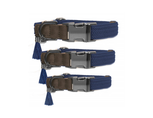 COLLIER KAYA BLEU PETROLE
