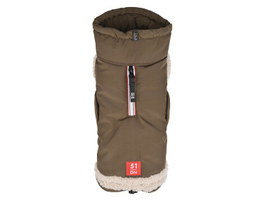 MANTEAU 51 K-WOOF HYBRID KAKI chien hiver froid