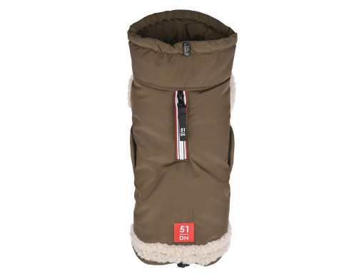MANTEAU 51 K-WOOF HYBRID KAKI chien hiver froid