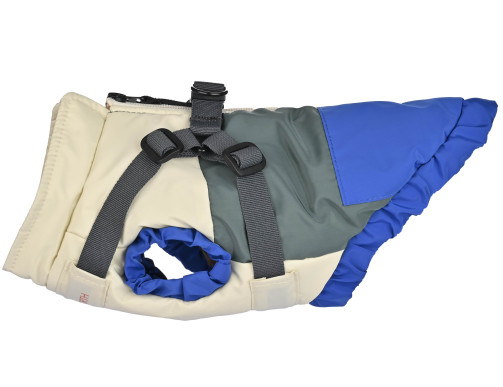 MANTEAU 51 COLOR BLOCK HARNAIS VERT MANTEAU 51 COLOR BLOCK HARNAIS VERT