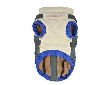 MANTEAU 51 COLOR BLOCK HARNAIS VERT