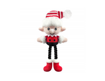 lutin de noel pour chien jouet