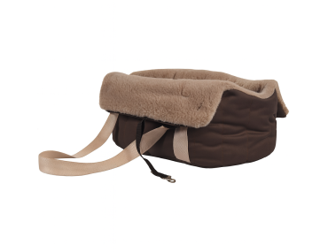 SAC TRANSPORT DOUX MARRON