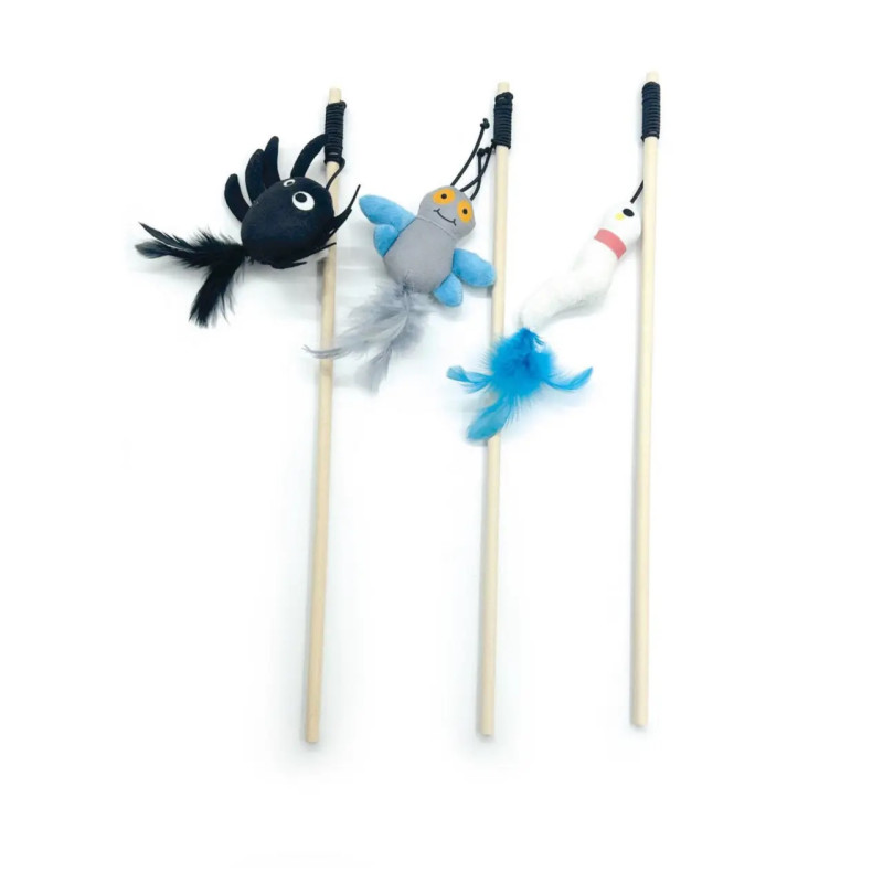 CANNE A PECHE SCARY INSECT HALLOWEEN 46CM