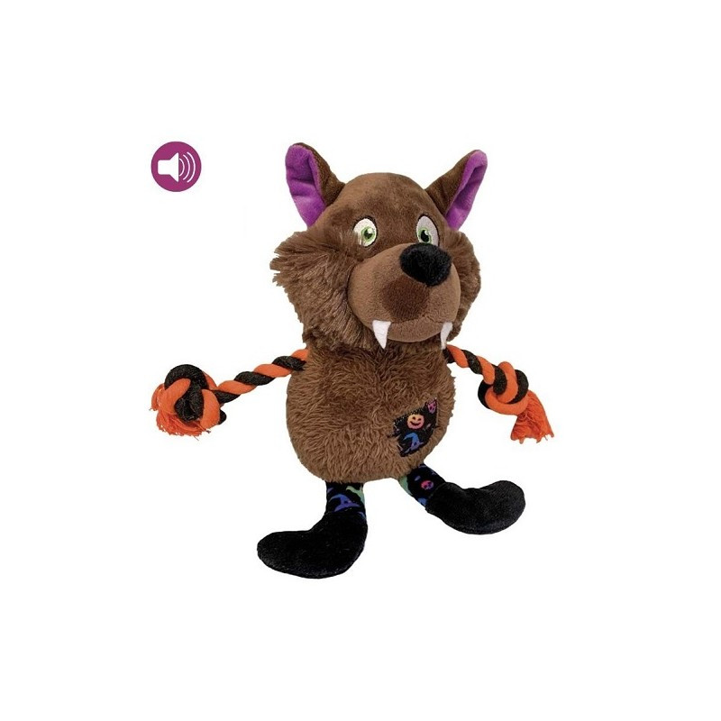 PELUCHE FRIGHT WOLF CORDE 30CM HALLOWEEN