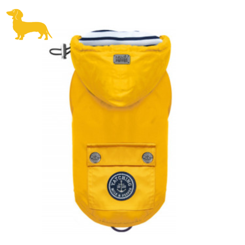 IMPER TRIBORD JAUNE POUR TECKEL