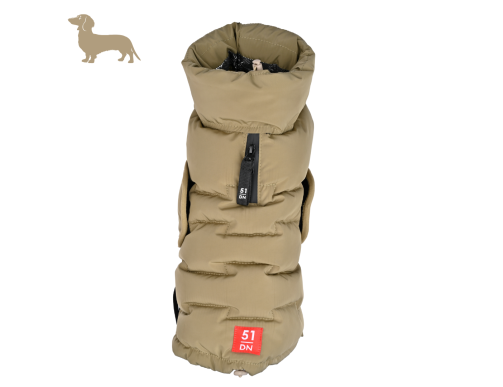 edge coat manteau sable teckel