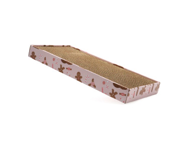 griffoir pour chat rose de noël