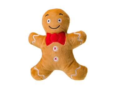 jouet noël chien chat pain d'épice gingerbread