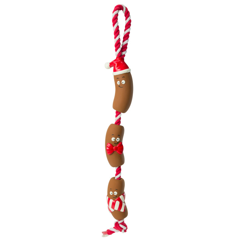 CORDE SAUCISSES NOEL LATEX -NOEL