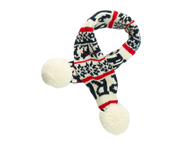 écharpe de Noël chien