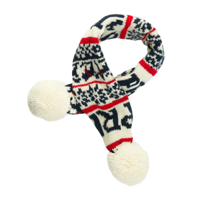 ECHARPE DE NOEL TRICOT -NOEL