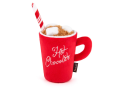 chocolat chaud jouet peluche pour chien Noël
