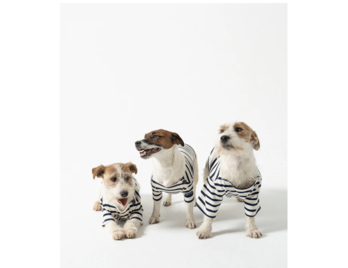 TOUTOUNIERE ECRU-MARINE