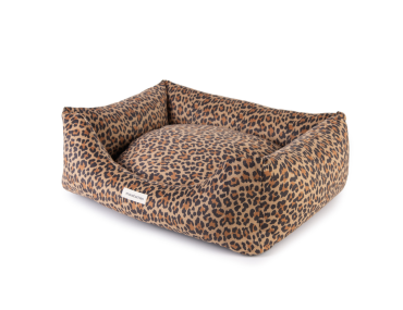 SOFA MOUSTACHES PANTHERE COGNAC