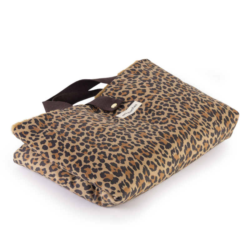TRAVEL MATE MOUSTACHES PANTHERE COGNAC