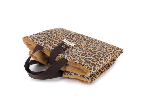 TRAVEL MATE MOUSTACHES PANTHERE COGNAC