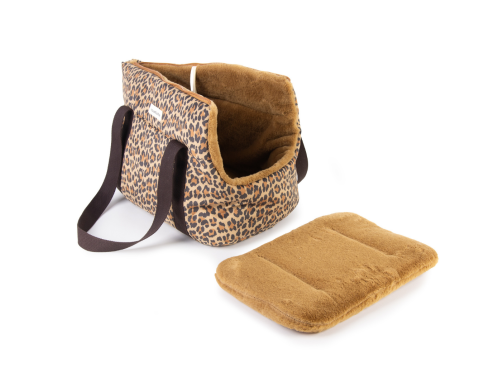 SAC TRANSP MOUSTACHES PANTHERE COGNAC SAC TRANSP MOUSTACHES PANTHERE COGNAC