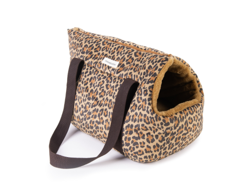 SAC TRANSP MOUSTACHES PANTHERE COGNAC SAC TRANSP MOUSTACHES PANTHERE COGNAC