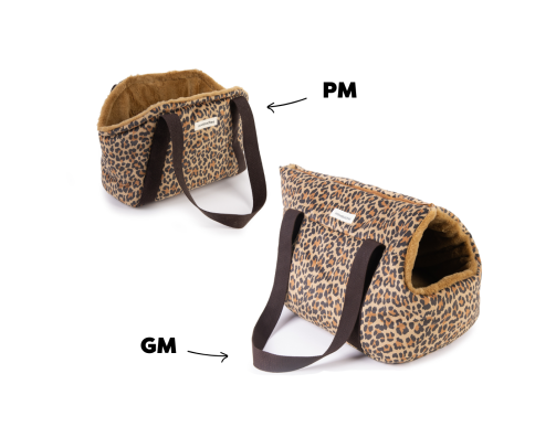 SAC TRANSP MOUSTACHES PANTHERE COGNAC SAC TRANSP MOUSTACHES PANTHERE COGNAC